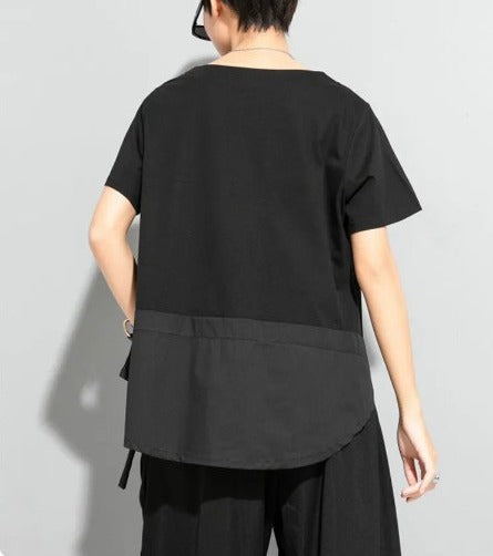 Casual T-shirt with pockets(G2293)