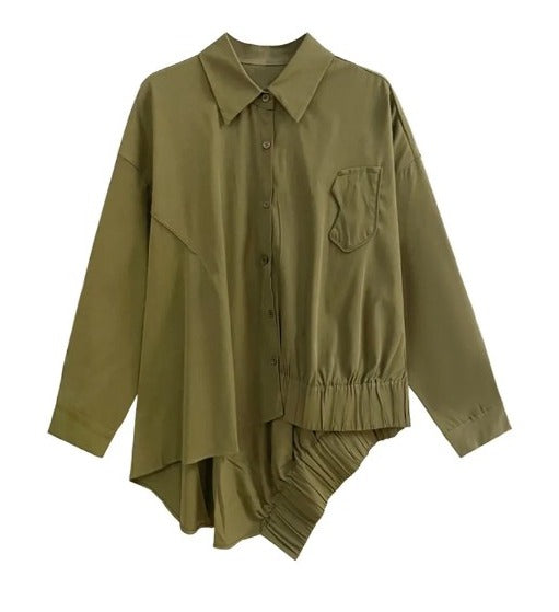 Irregular long backs clothing(G2296)
