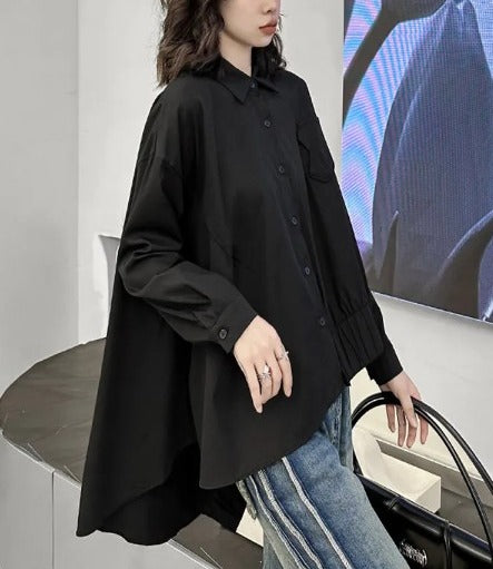 Irregular long backs clothing(G2296)