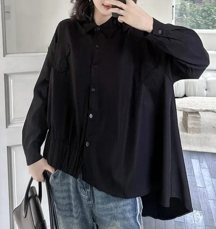 Irregular long backs clothing(G2296)