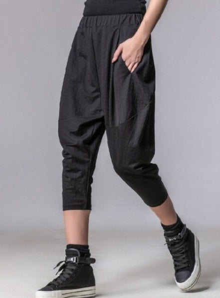 Loose-fit harem pants(G2318)