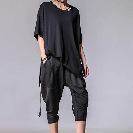 Loose-fit harem pants(G2318)