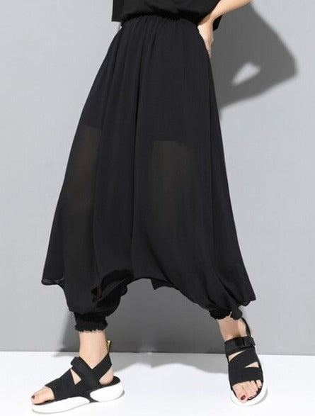 Long chiffon pants(G2321)
