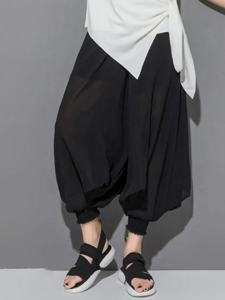 Long chiffon pants(G2321)