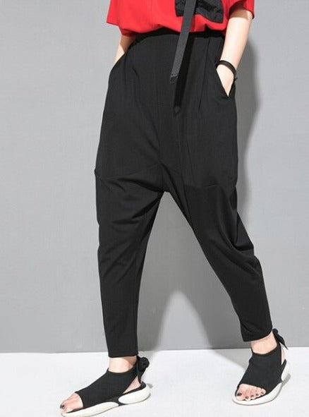 High-waisted pants(G2329)