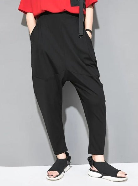 High-waisted pants(G2329)