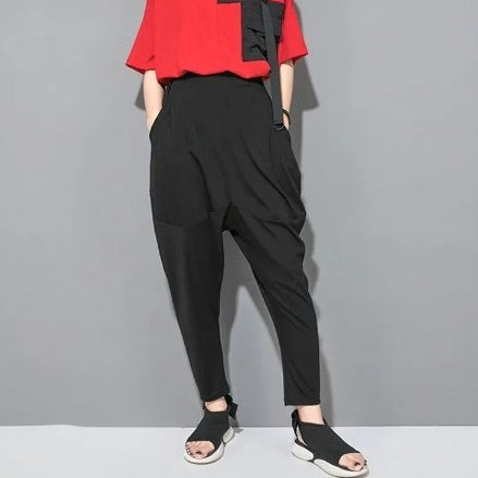 High-waisted pants(G2329)