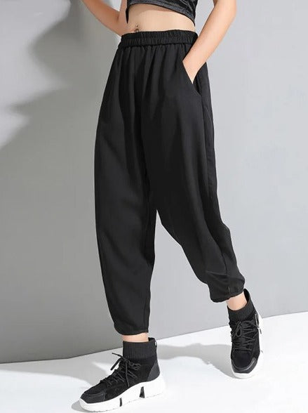 Pleated pocket pants(G2332)