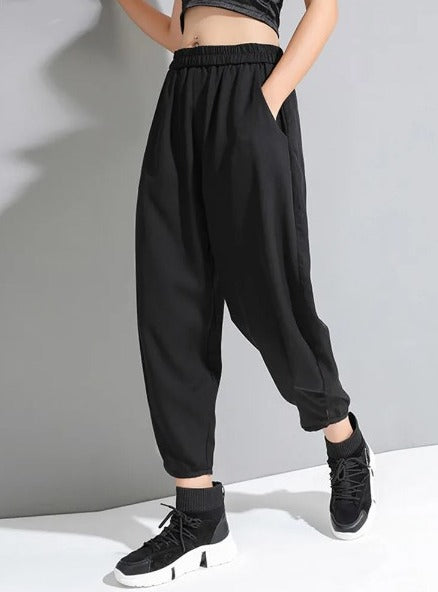 Pleated pocket pants(G2332)