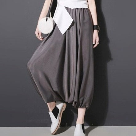 Wide leg pants(G2337)