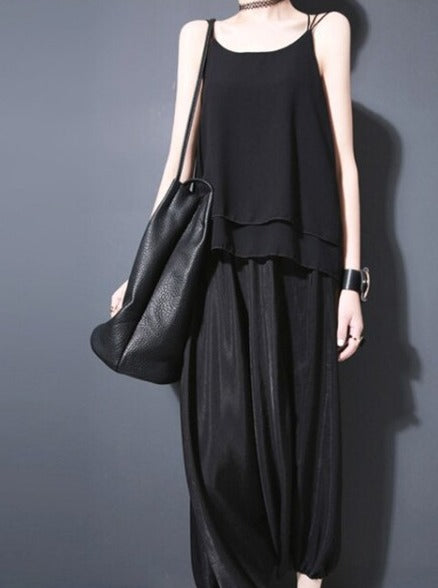 Wide leg pants(G2337)