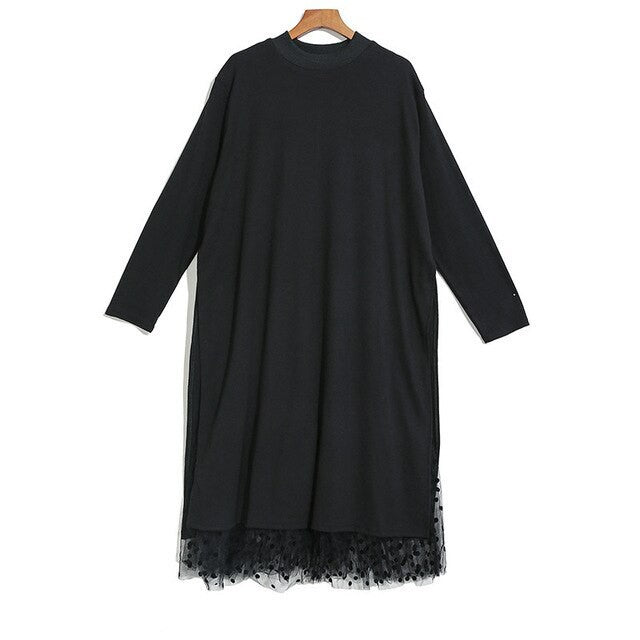 Stand collar dress (G1007)
