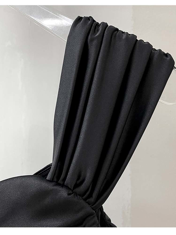 Pleated Elegant Flower Tank Tops(G2118)