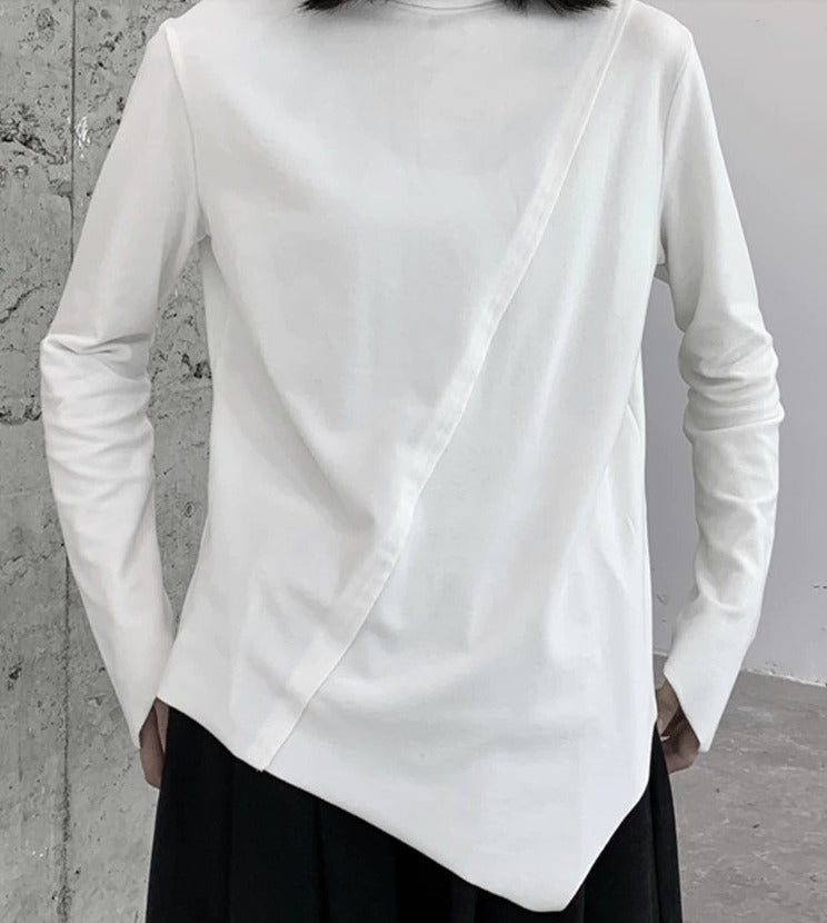 Asymmetry long sleeves(G2220)