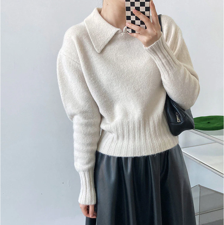 Vintage knitted sweater(G2192)