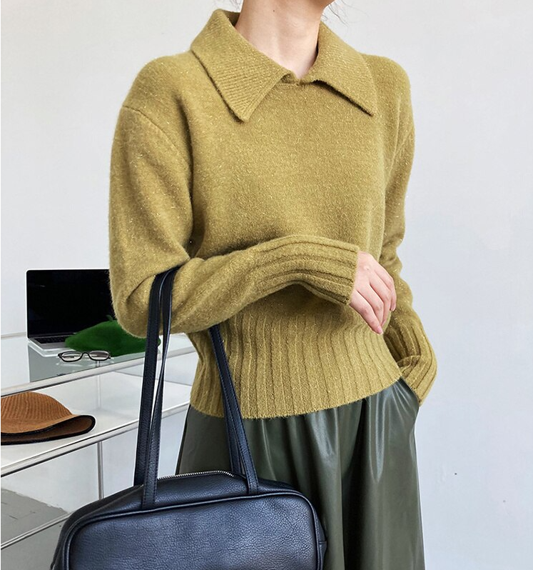 Vintage knitted sweater(G2192)