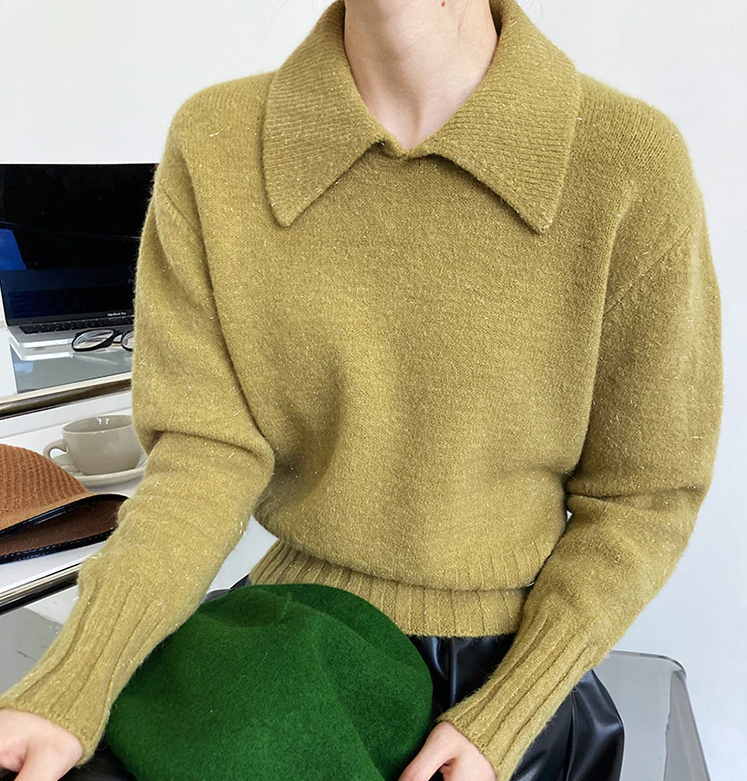 Vintage knitted sweater(G2192)