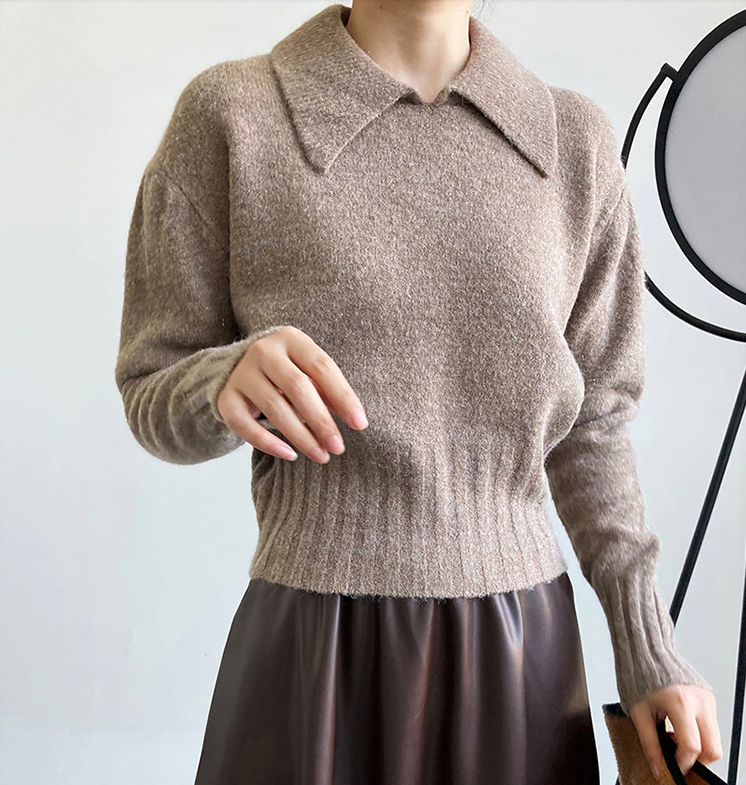 Vintage knitted sweater(G2192)