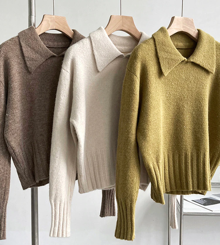 Vintage knitted sweater(G2192)