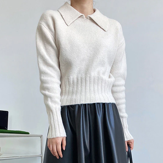 Vintage knitted sweater(G2192)