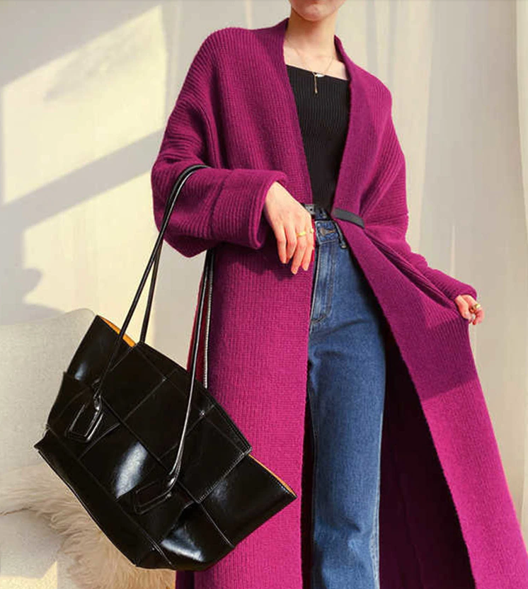 V-neck long sleeve cardigan(G2198)