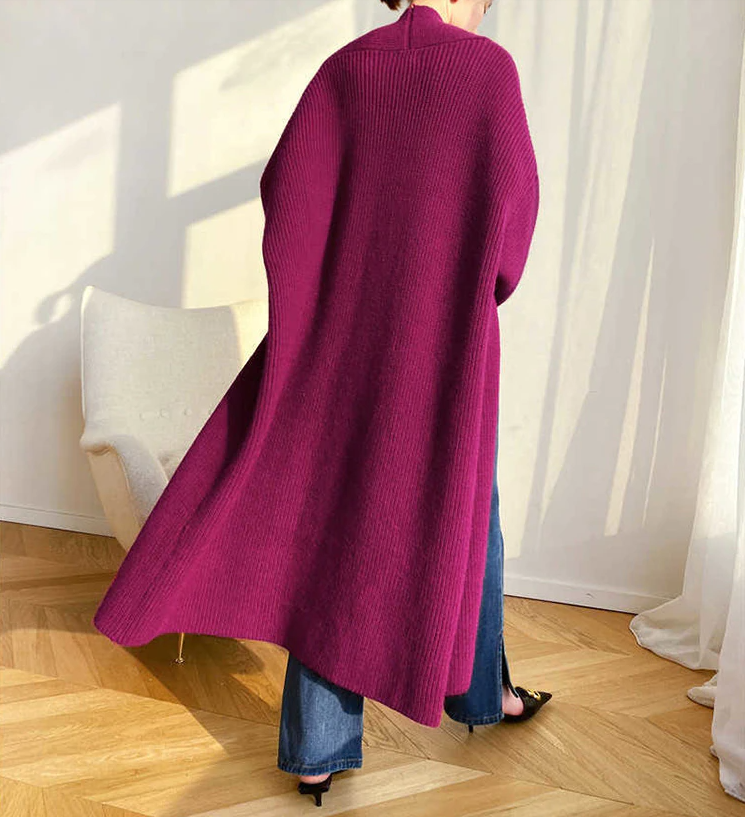 V-neck long sleeve cardigan(G2198)