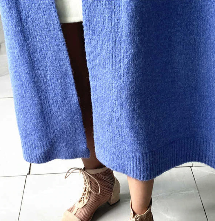 Loose fit long sleeve cardigan(G2199)