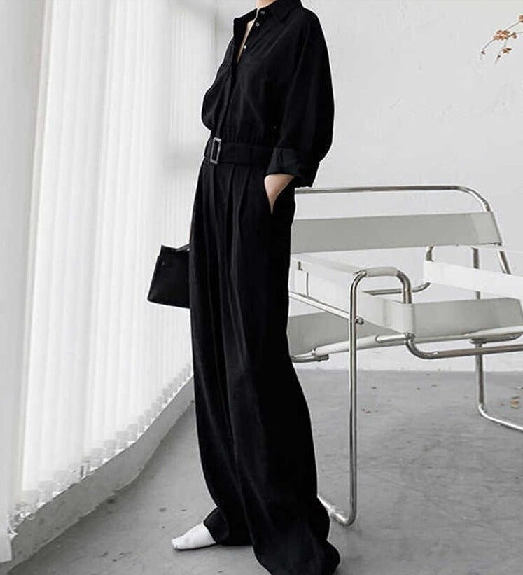 Wide leg jumpsuit(G2237)