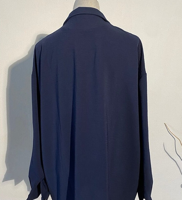 Large size long sleeve shirt(G2238)