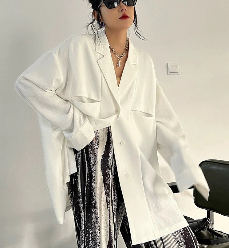 Large size long sleeve shirt(G2238)