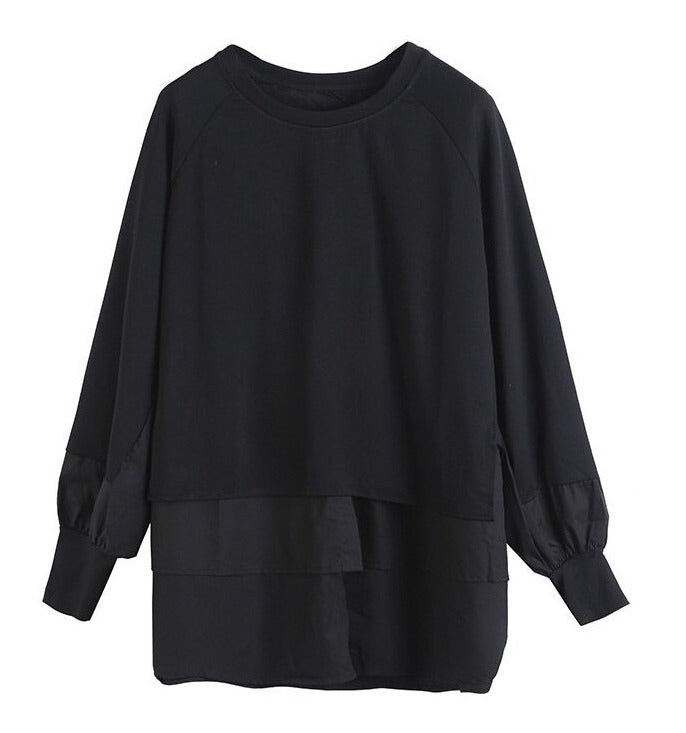 Split joint big size T-shirt(G2267)