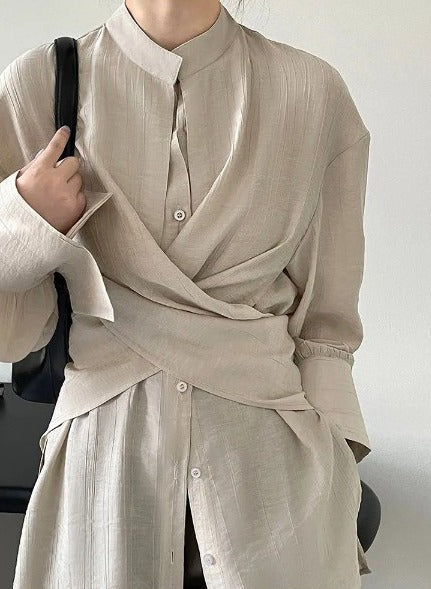 Crossbelt blouse(G2274)