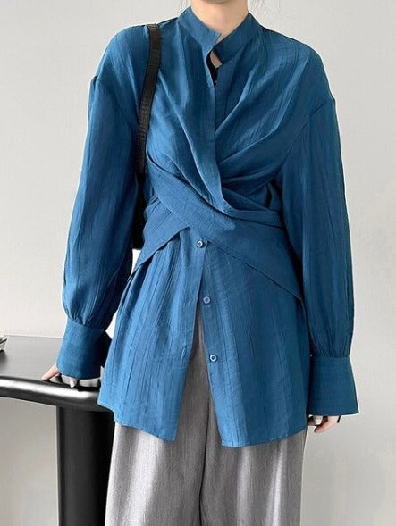 Crossbelt blouse(G2274)