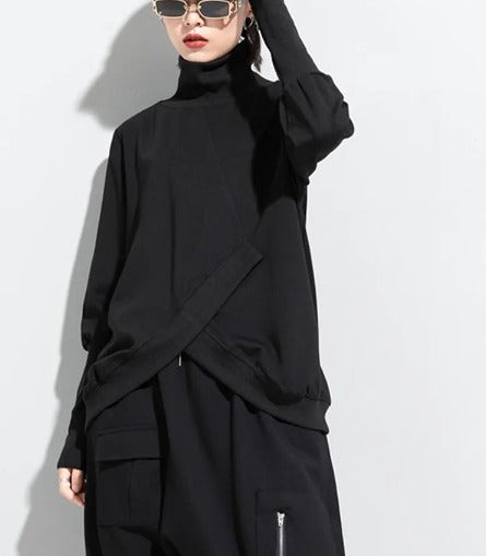 Turtleneck long sleeve T-shirt(G2278)