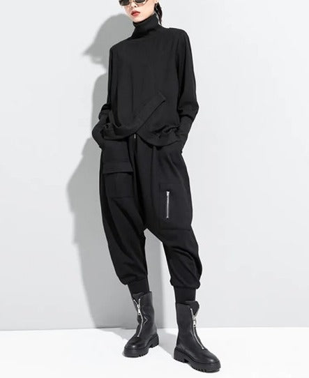 Turtleneck long sleeve T-shirt(G2278)