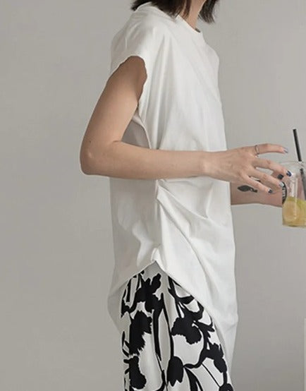 Casual long T-shirt(G2280)