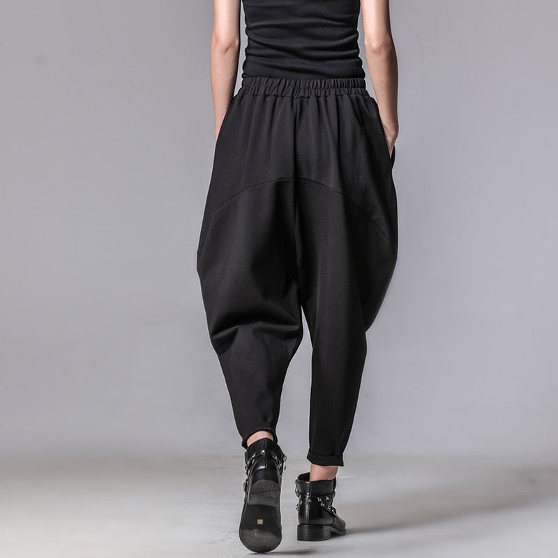 Pleats harem pants(G1551)