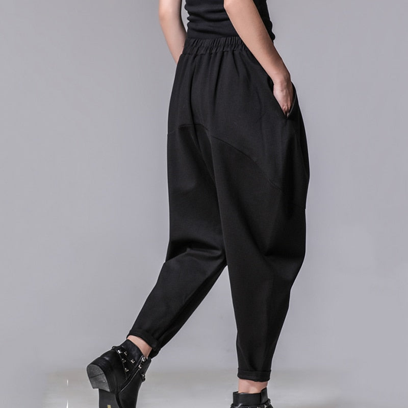 Pleats harem pants(G1551)
