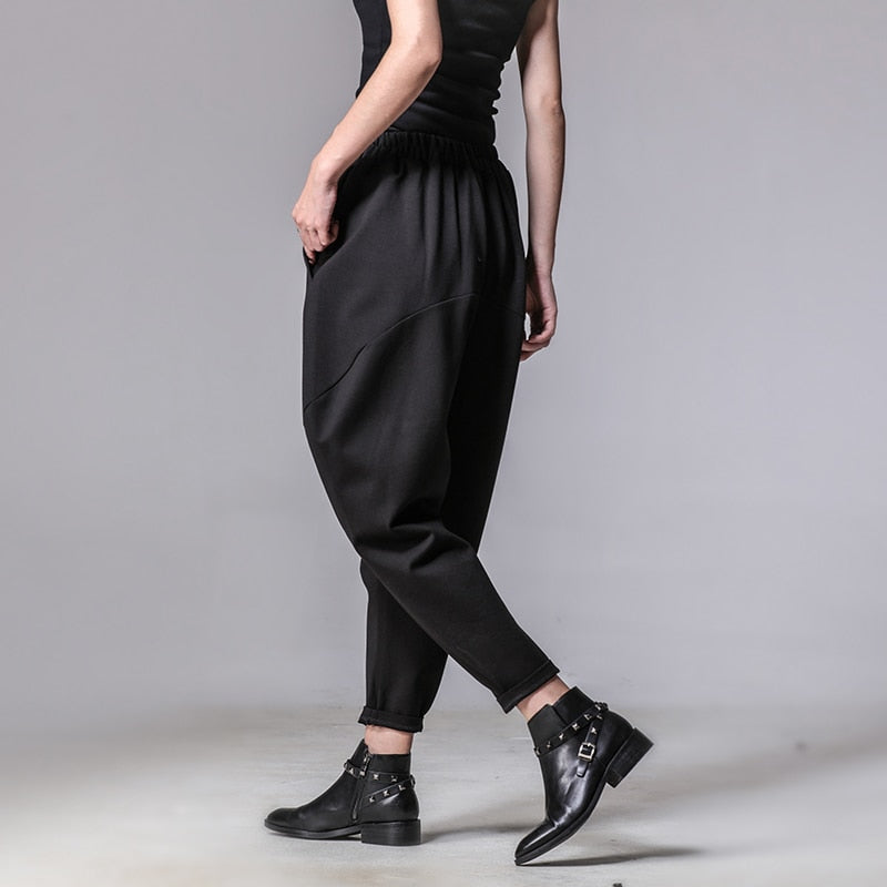 Pleats harem pants(G1551)