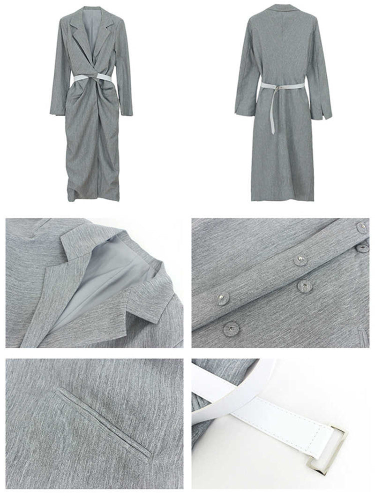 V-neck elegant dress (G1415)