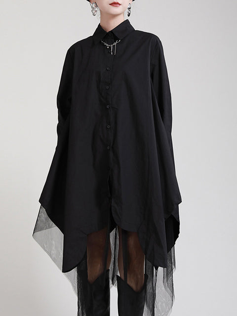 Asymmetry shirt dress(G1753)
