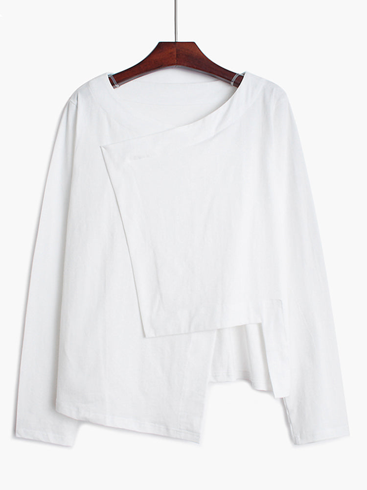 Asymmetric shirt (G1377)