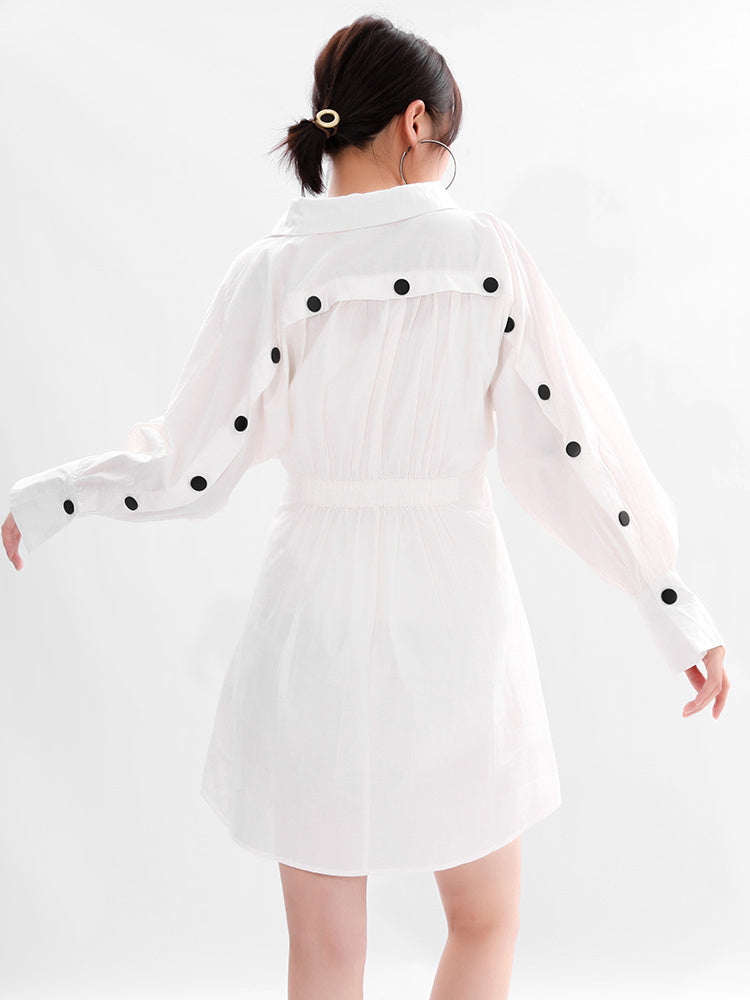 Splicing dress(G2028)