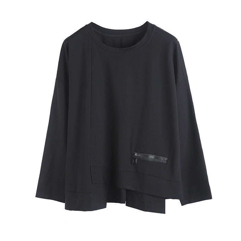 Asymmetry joint T-shirt(G1616)