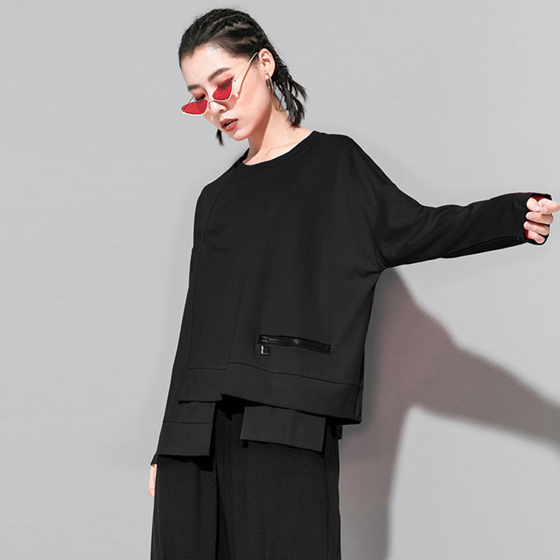 Asymmetry joint T-shirt(G1616)