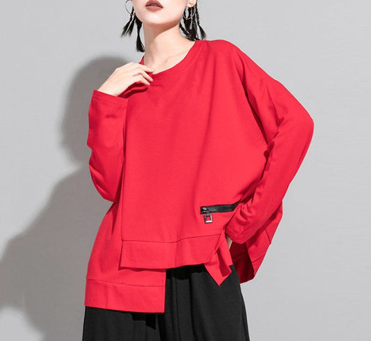Asymmetry joint T-shirt(G1616)