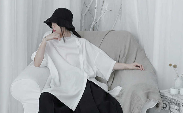 Three-quarter sleeves shirt (G1445)