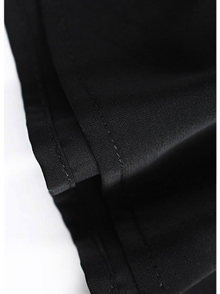 Long casual thin strap dress(G2092)