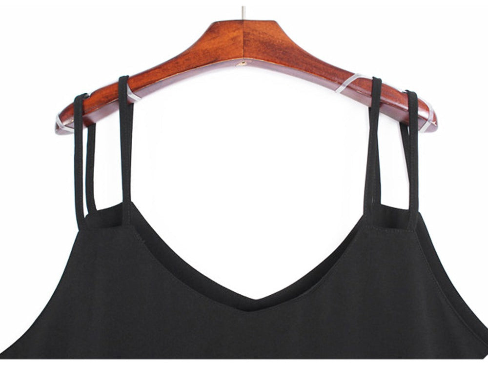 Long casual thin strap dress(G2092)
