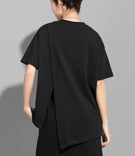 Asymmetrical casual T-shirt(G2287)